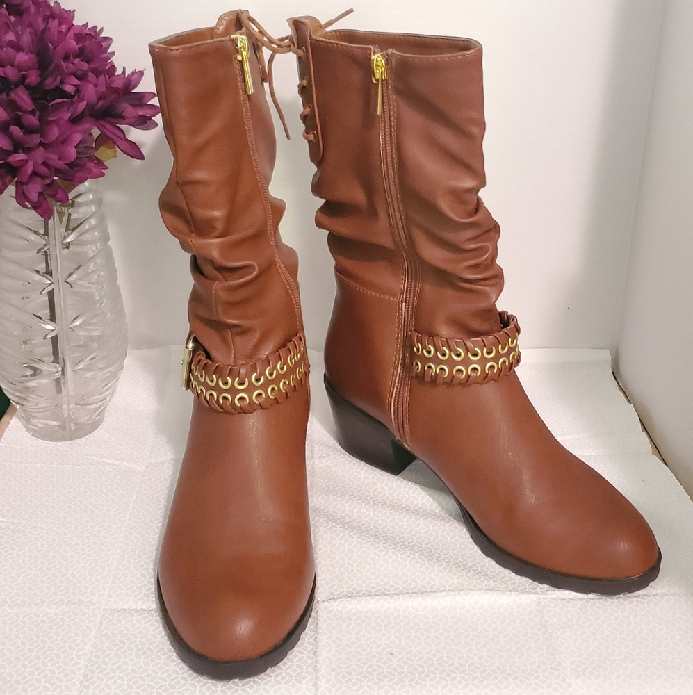🎀SOLD🎀 Thalia Sodi Jannice Lace Back Boots